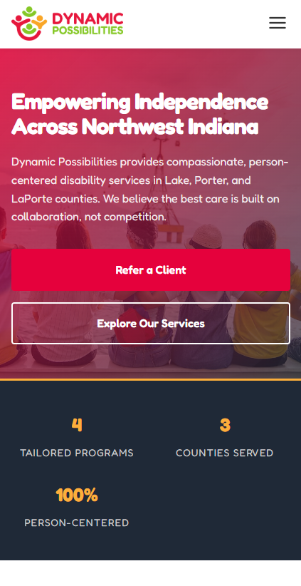 All Clark's mobile view