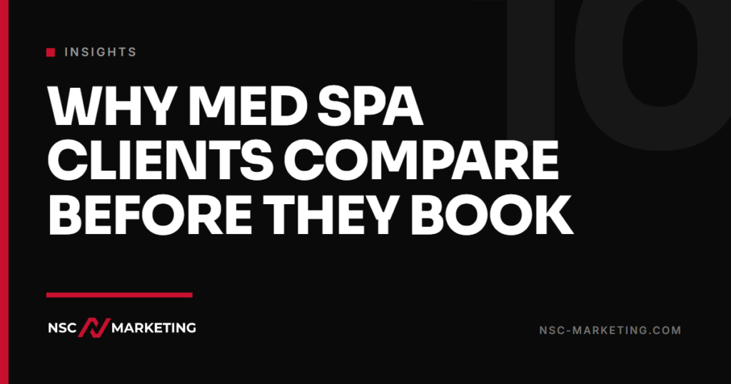 Why Med Spa Clients Compare Before They Book 1 Why Med Spa Clients Compare Before They Book