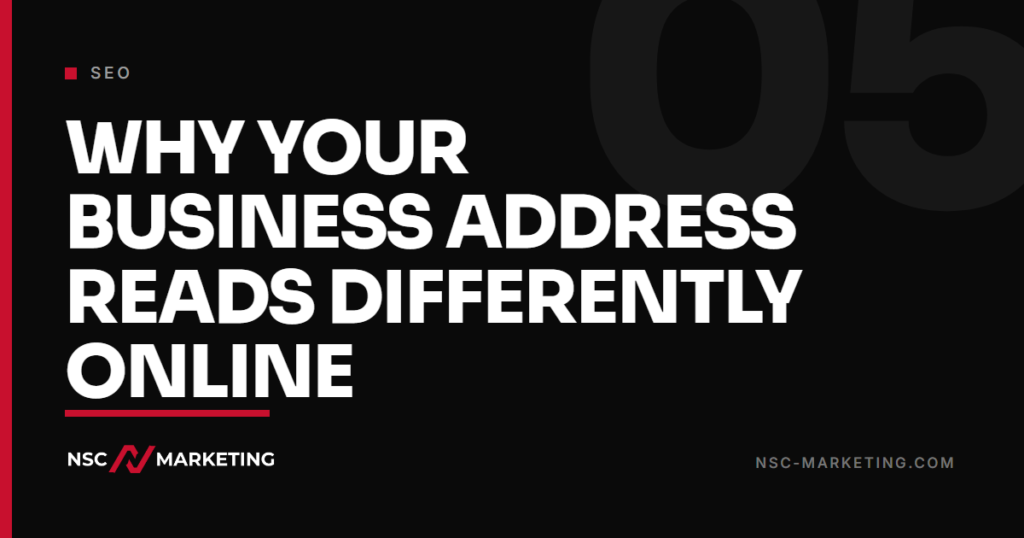 Why Your Business Address Reads Differently Online 1 Why Your Business Address Reads Differently Online